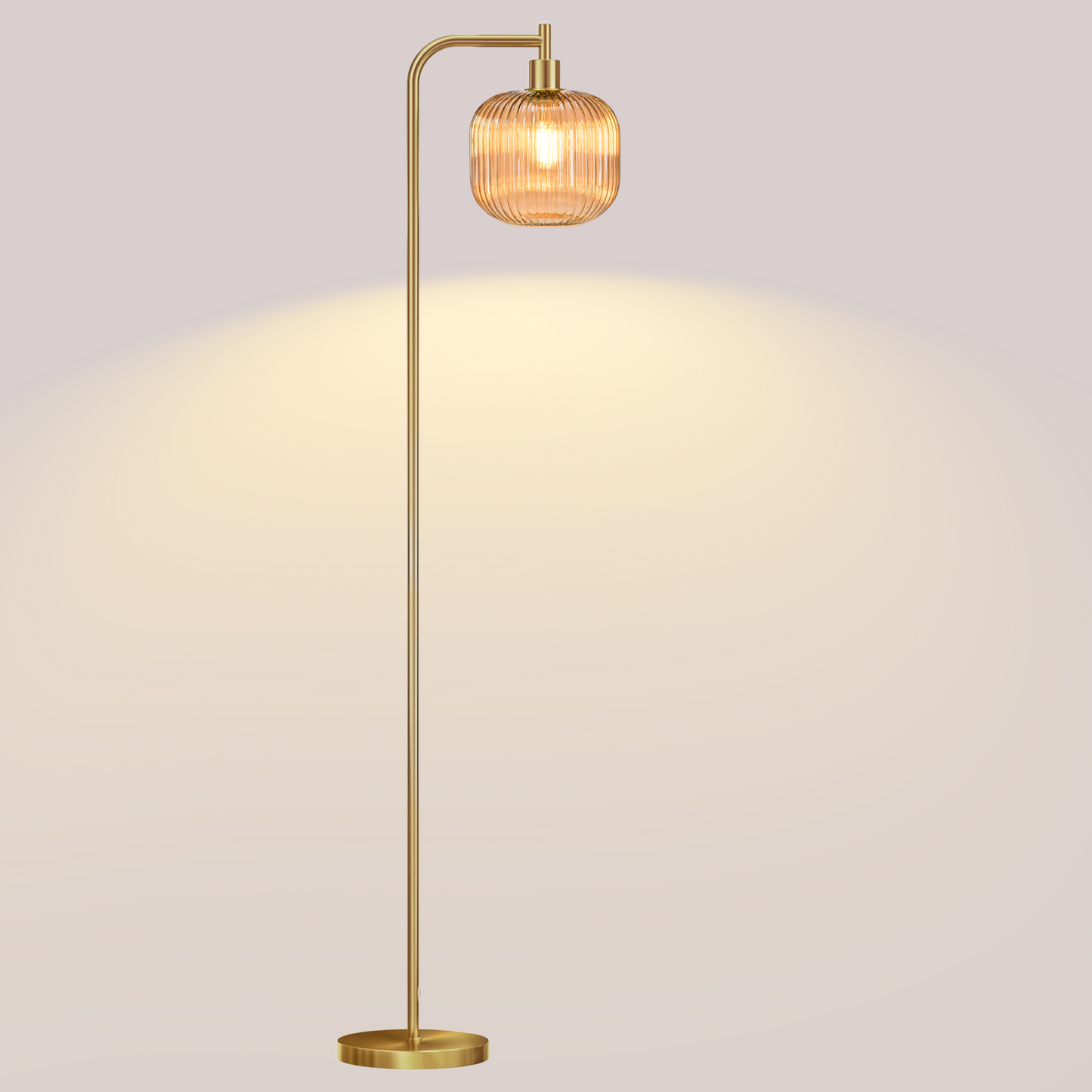 Floor Lights for Living Room,Modern Standing Lamp with Rope Weaving Lampshade Pedal Switch